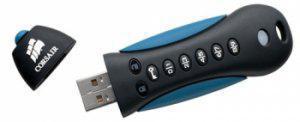 Corsair Padlock 2 – флешка с цифровой клавиатурой