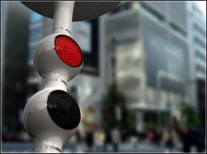 Информативный светофор Droplet Traffic Light