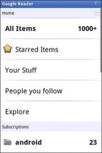 google reader